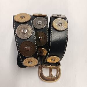 Vintage Money Belt Good Fortune Good Luck World Coins Size 30" Waist